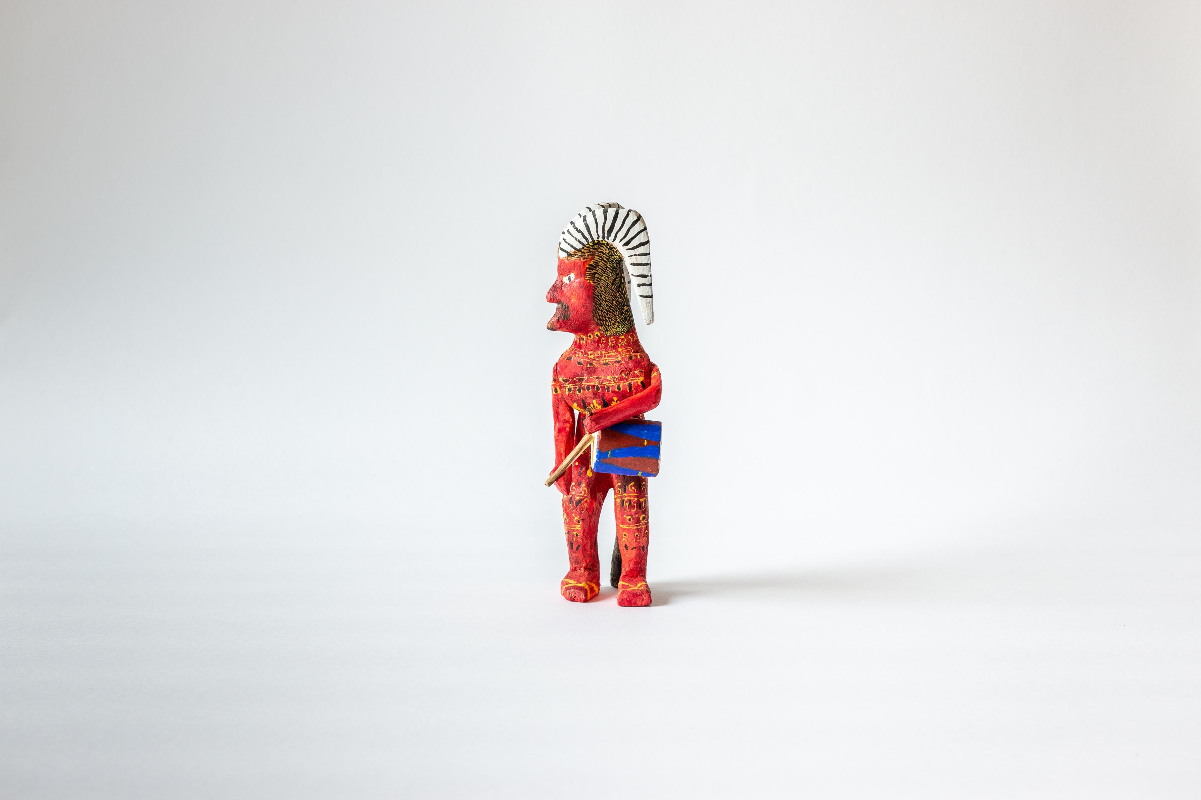 Devil Man with Drum (Hombre Diablo)