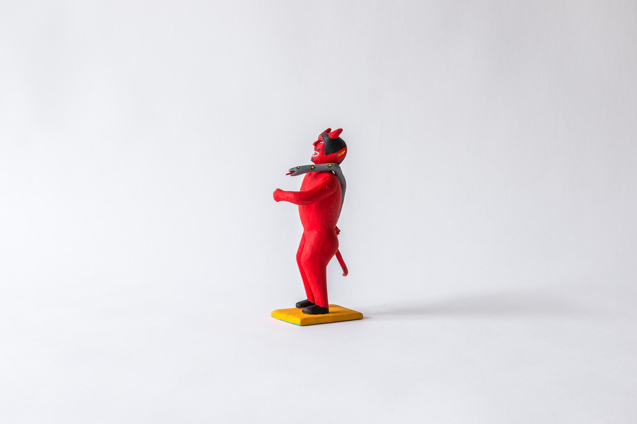 Devil with Snake