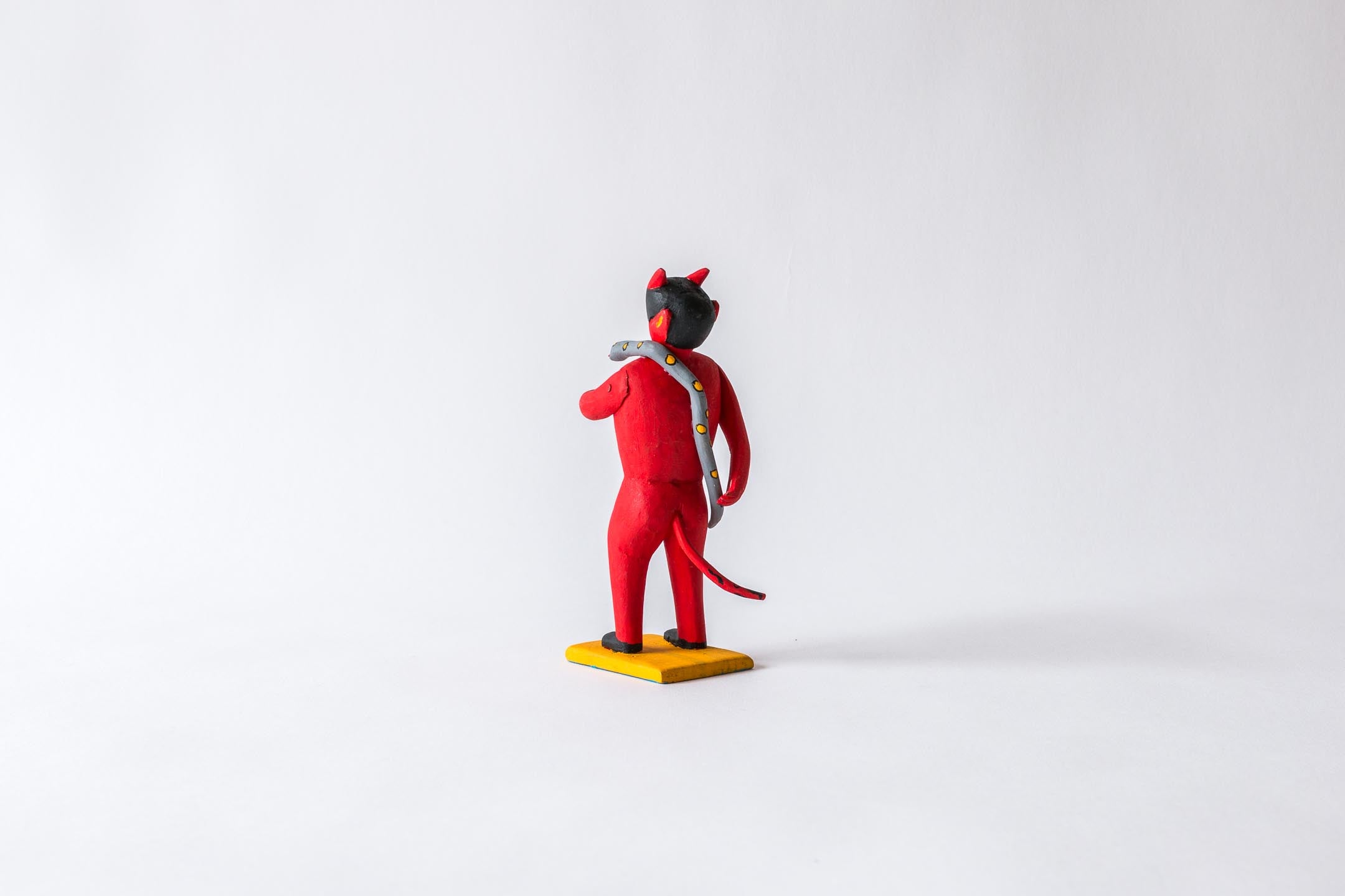 Devil with Snake