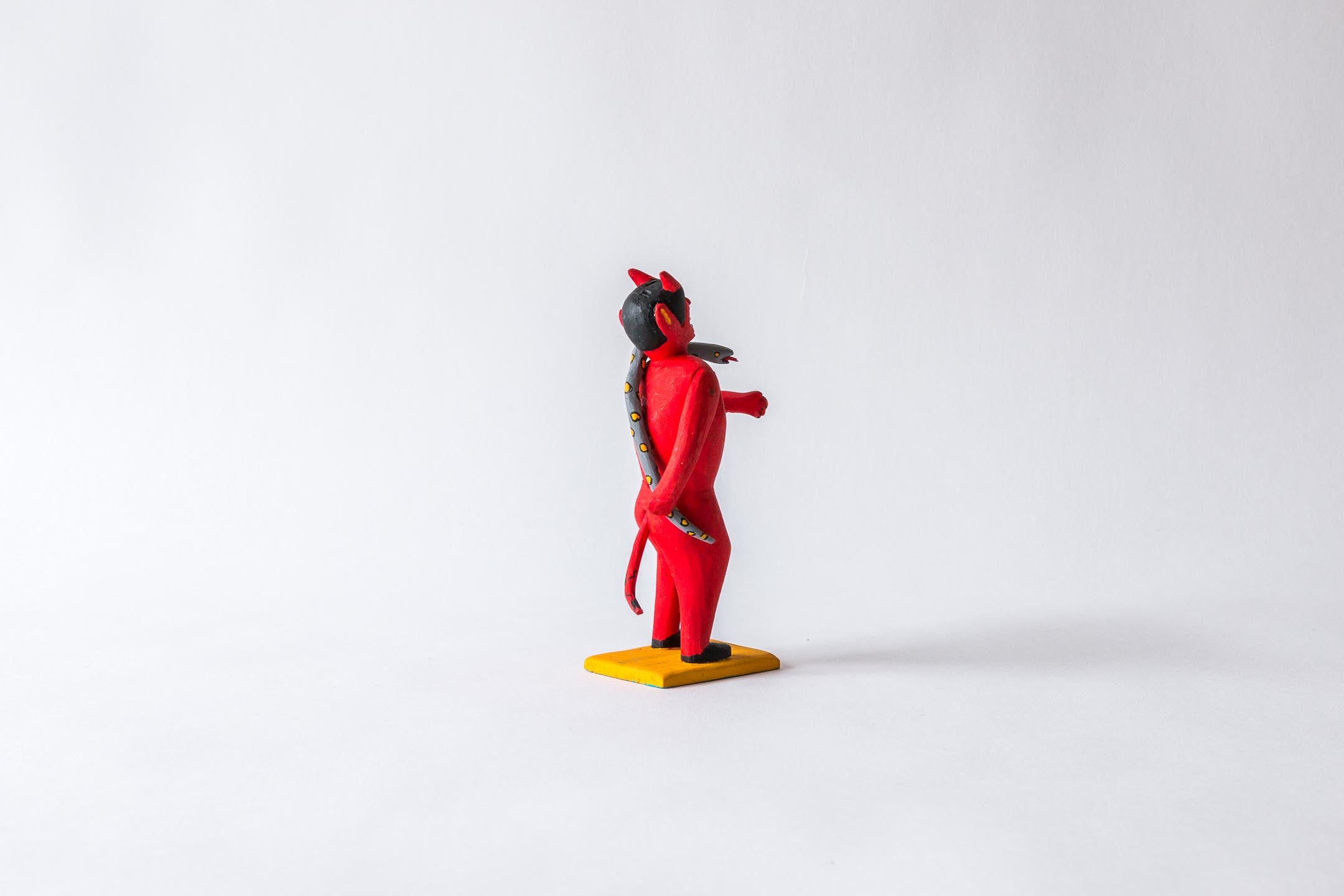 Devil with Snake