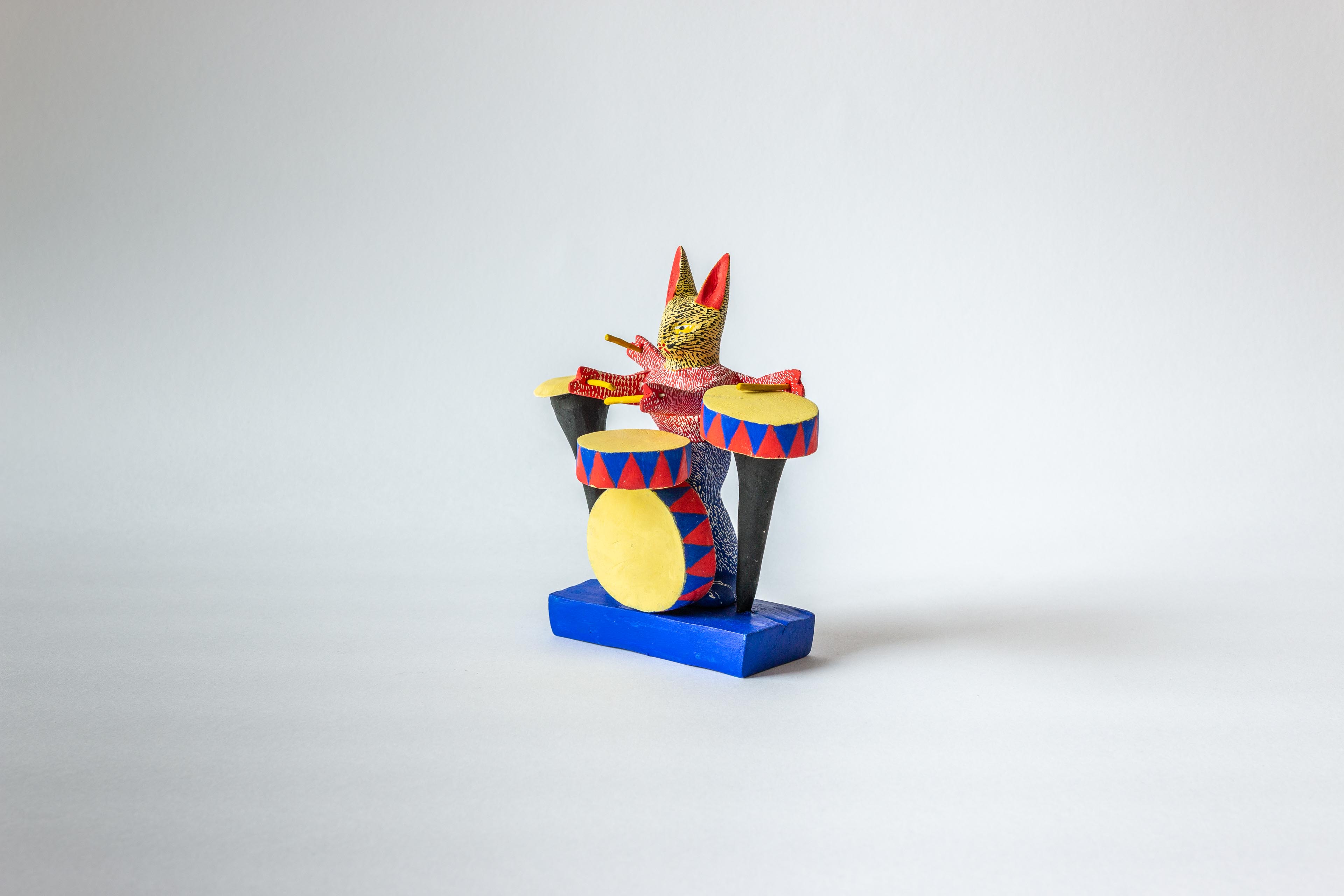 Drummer with Four Arms