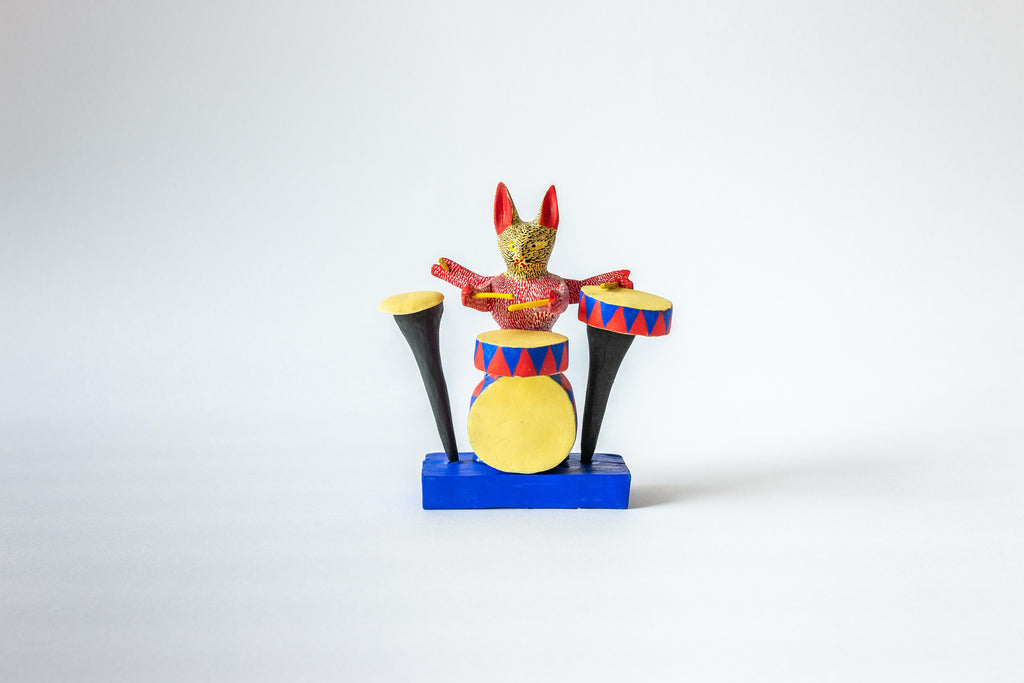 Drummer with Four Arms