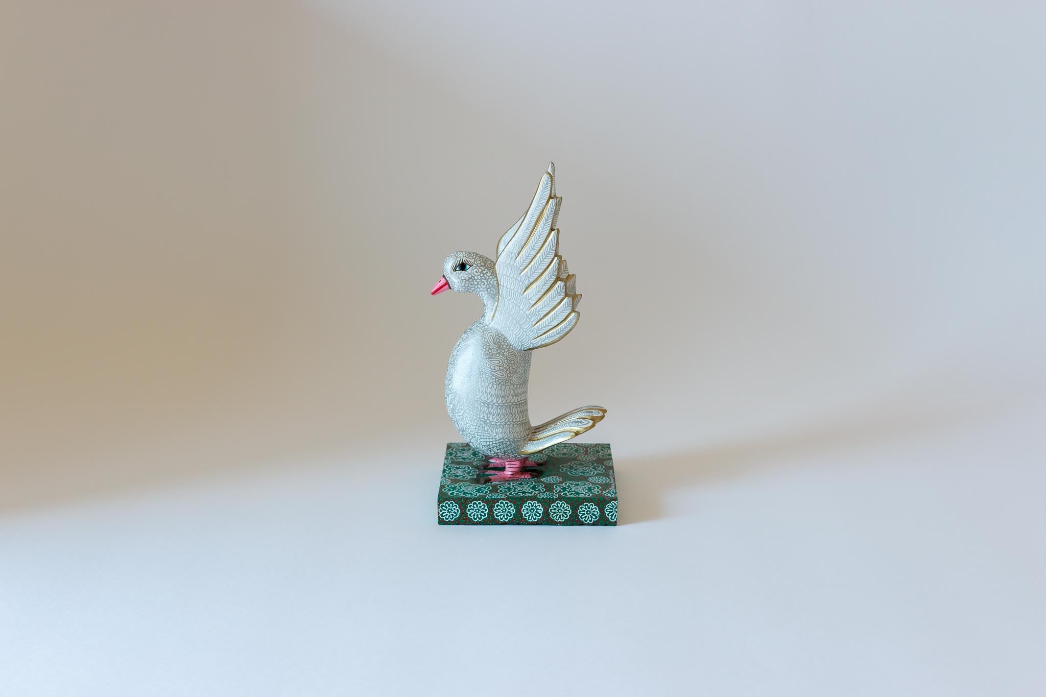 Dove on Pedestal