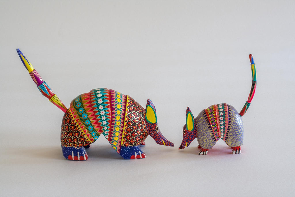 Two Armadillos