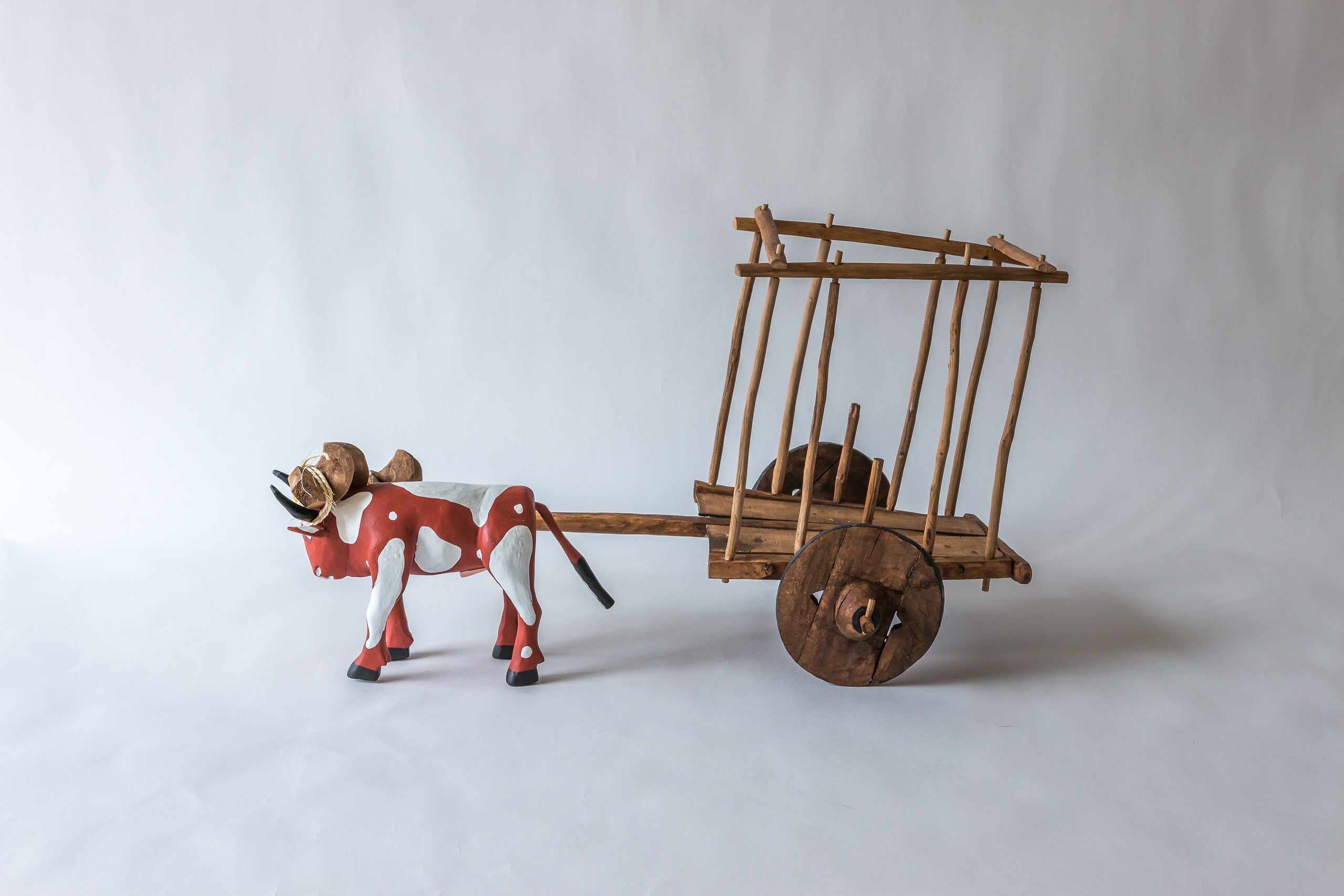 Beautiful traditional ox cart.