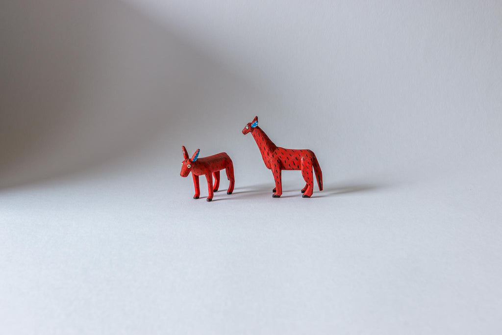 Horse and Donkey