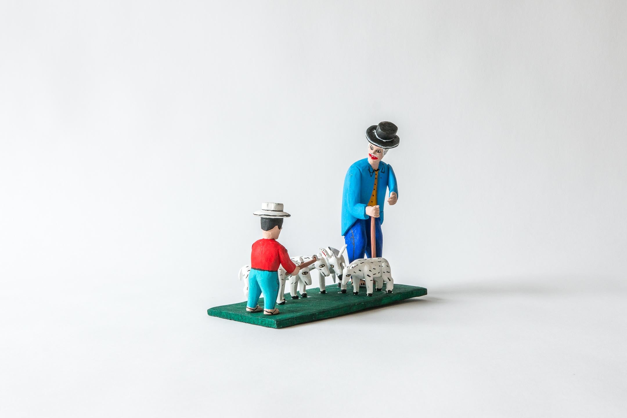 Shepherd, Boy and Sheep
