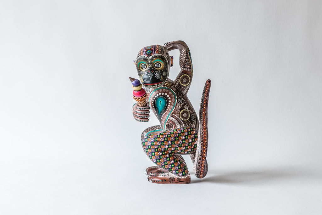 Monkey with Ice Cream Cone